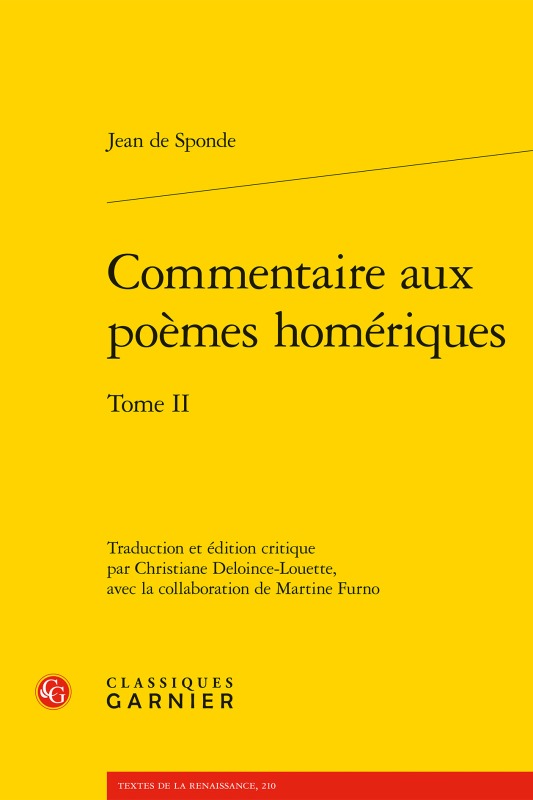commentaire aux poèmes homériques. tome ii