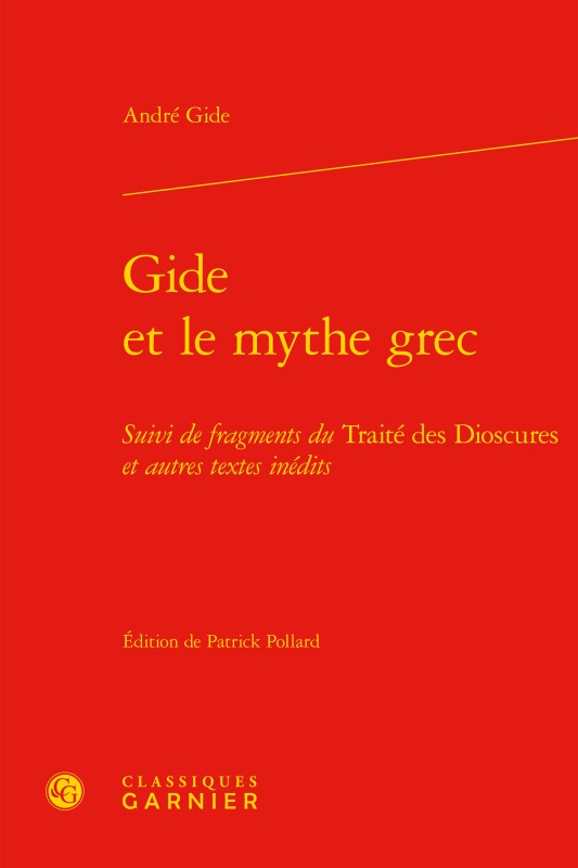 Gide et le mythe grec
