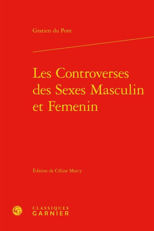Les Controverses des Sexes Masculin et Femenin