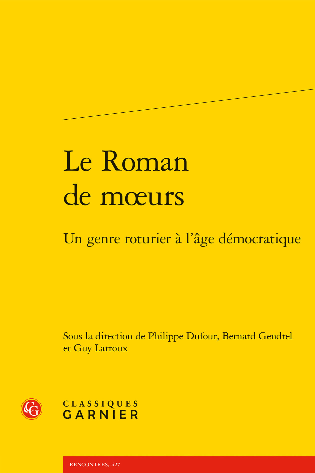 Le Roman de moeurs