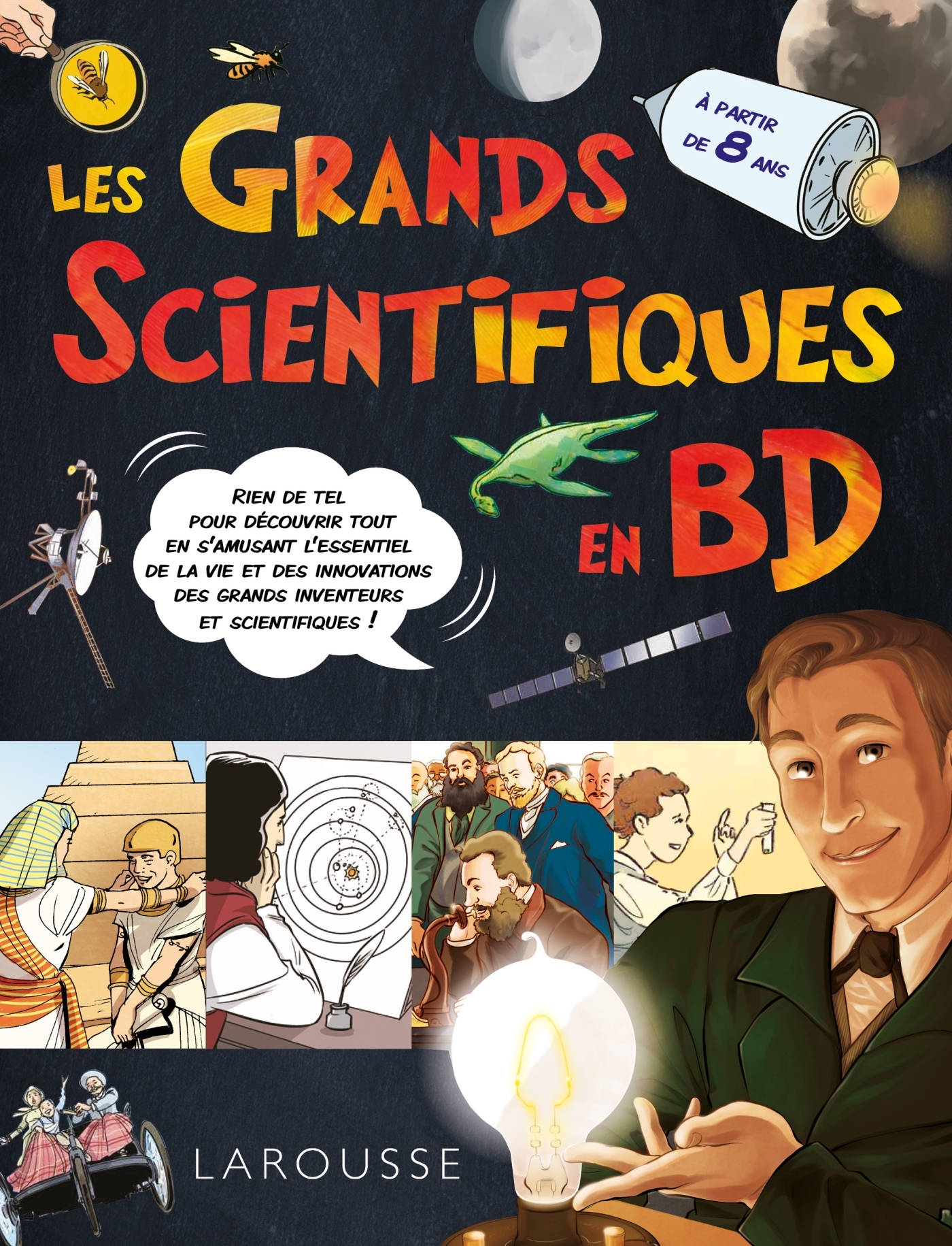 Grands scientifiques en BD