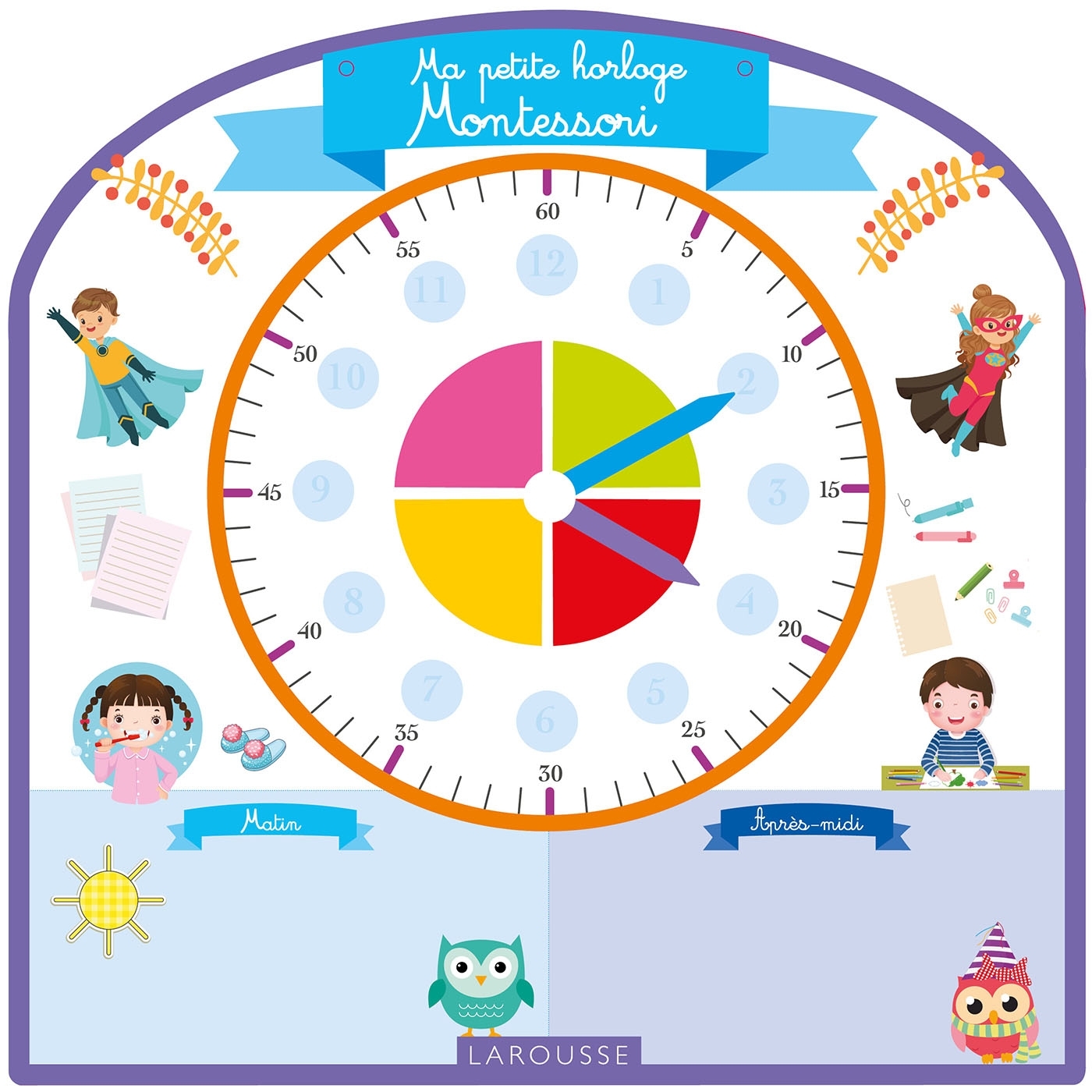 Ma petite horloge Montessori