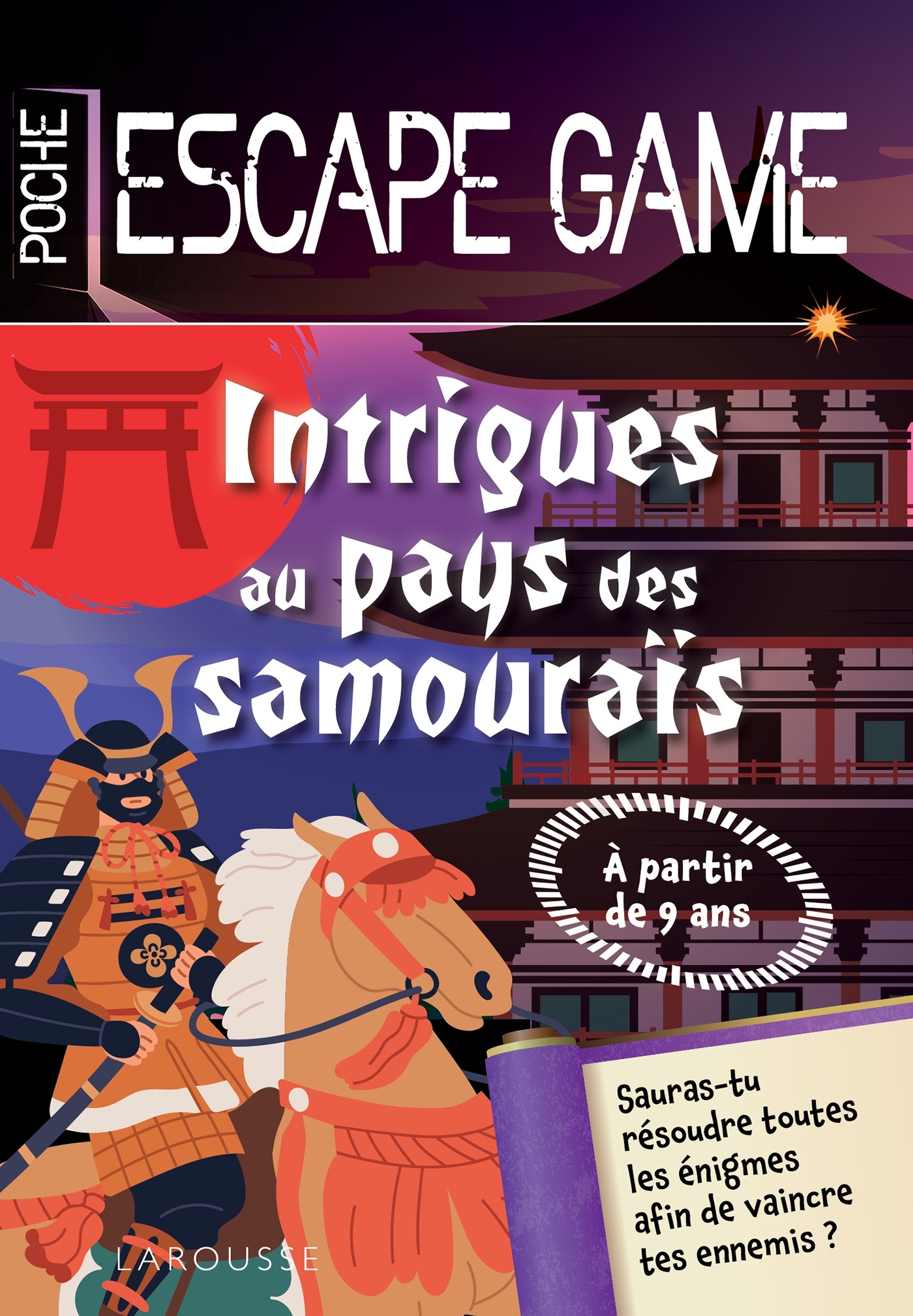 Escape game de poche junior : Intrigues au pays des Samourais