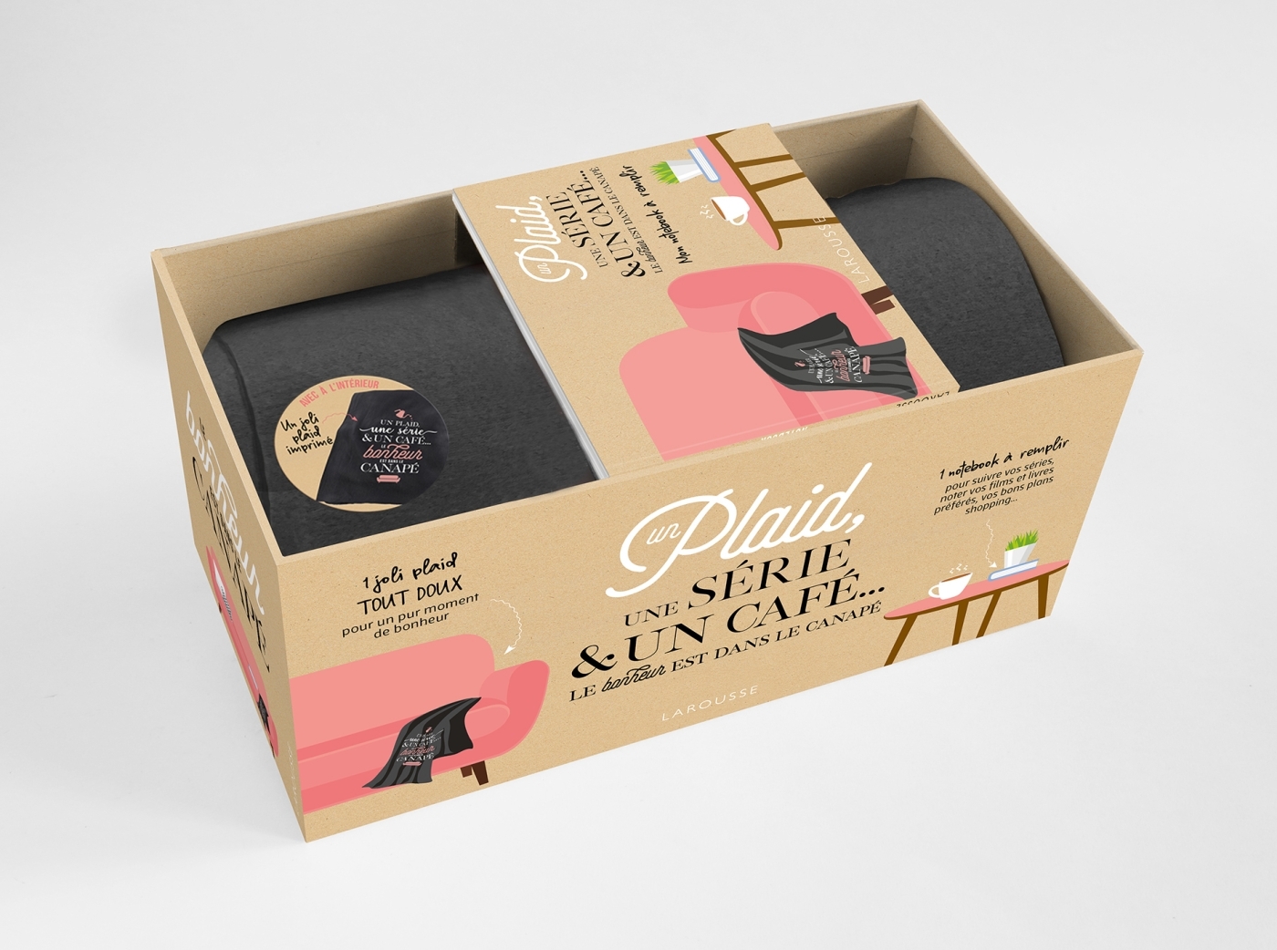 Un plaid, une série, un café... Le bonheur est dans le canapé