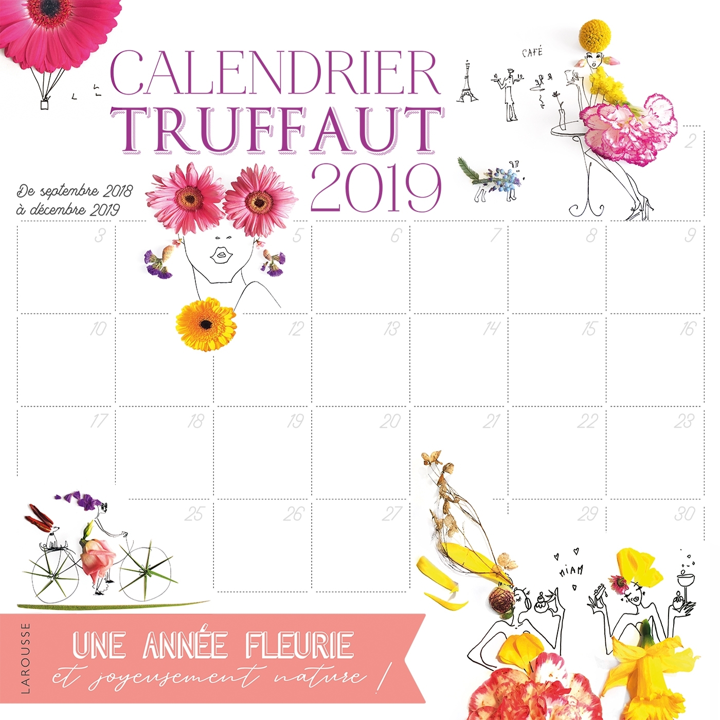 Calendrier Truffaut 2019