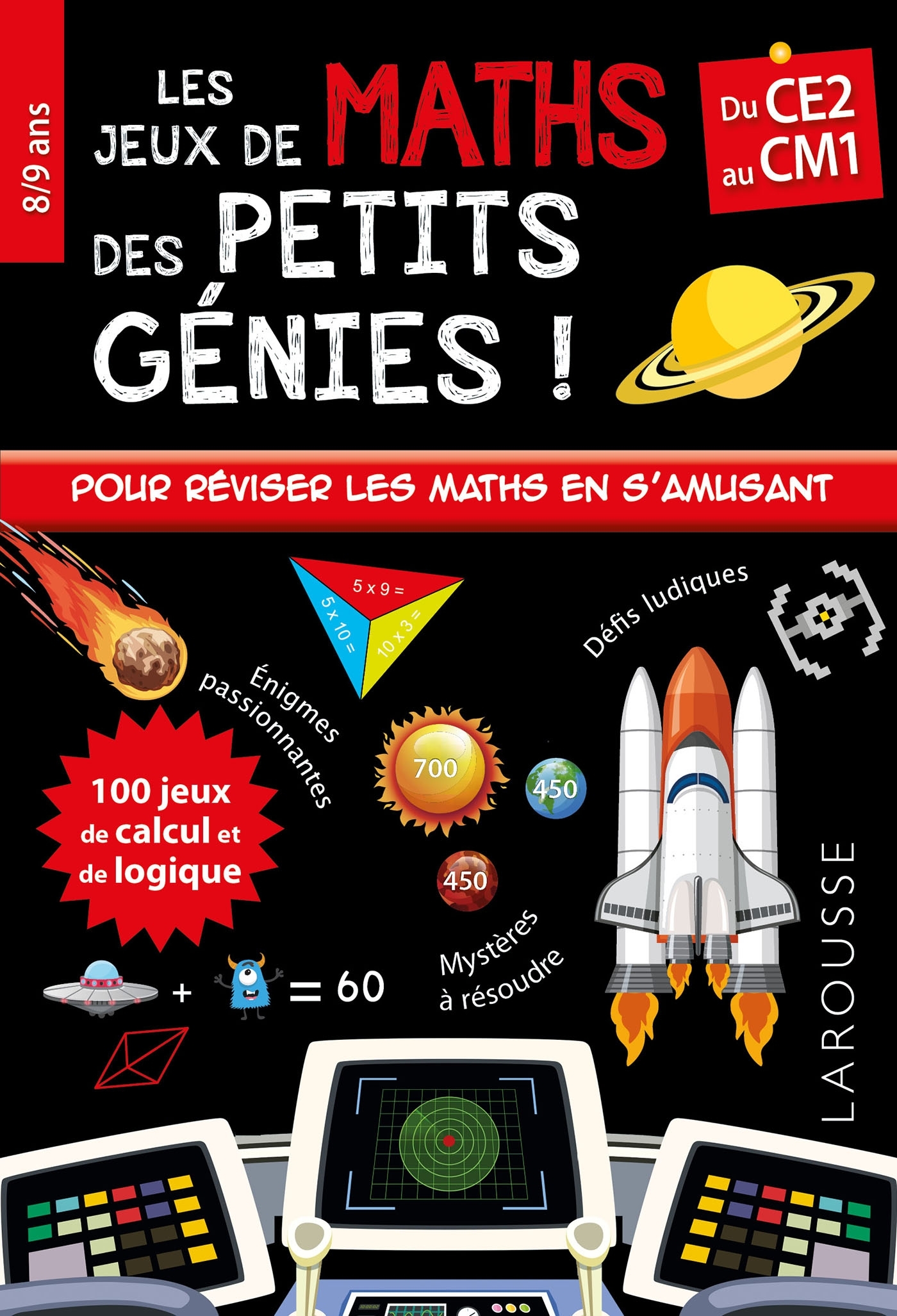 Les JEUX de MATHS et LOGIQUE des petits génies CE2