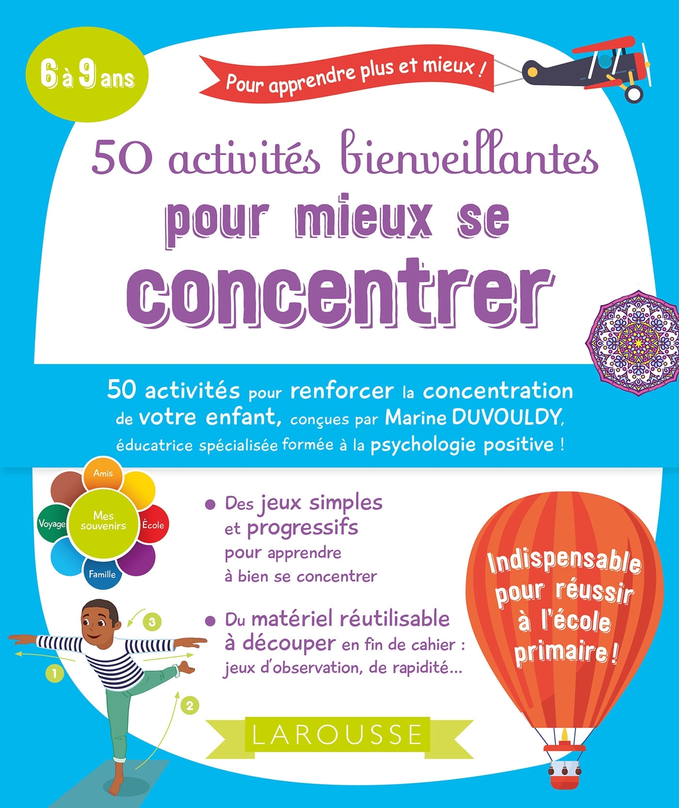 50 activités bienveillantes pour mieux se concentrer