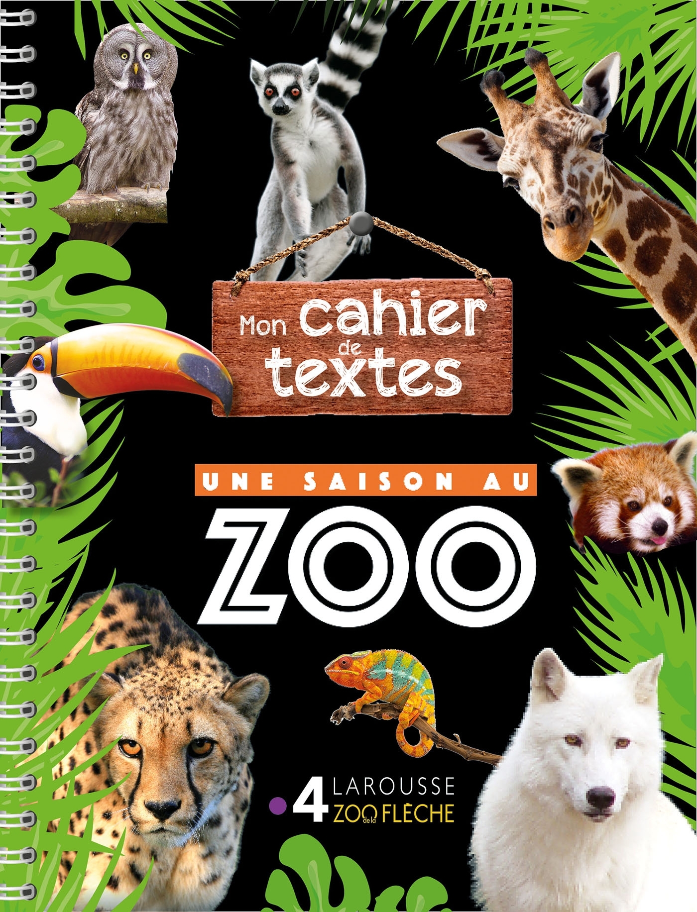 Cahier de textes UNE SAISON AU ZOO
