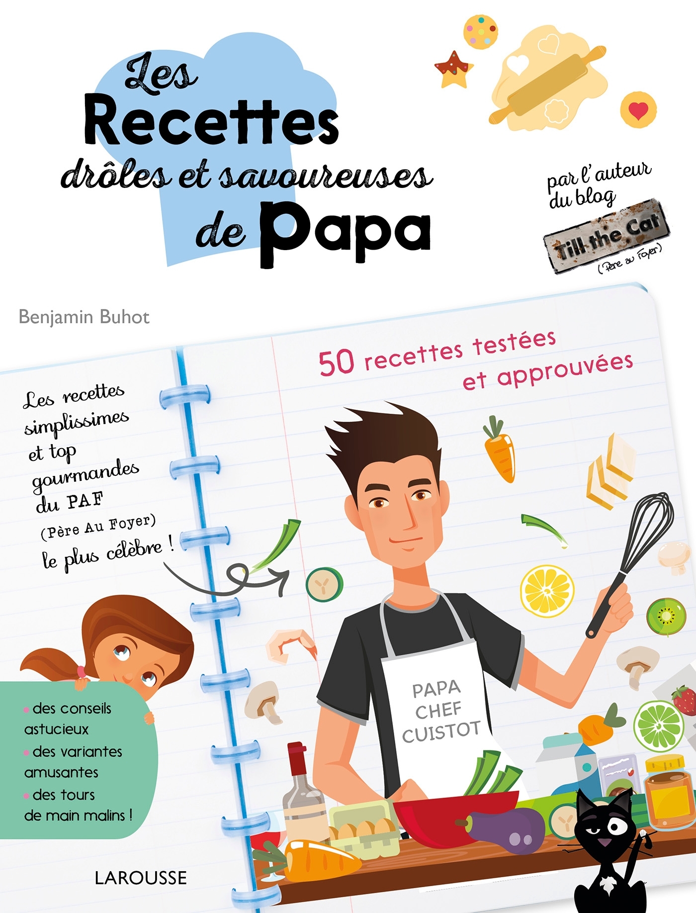 Les recettes drôles  et savoureuses de Papa