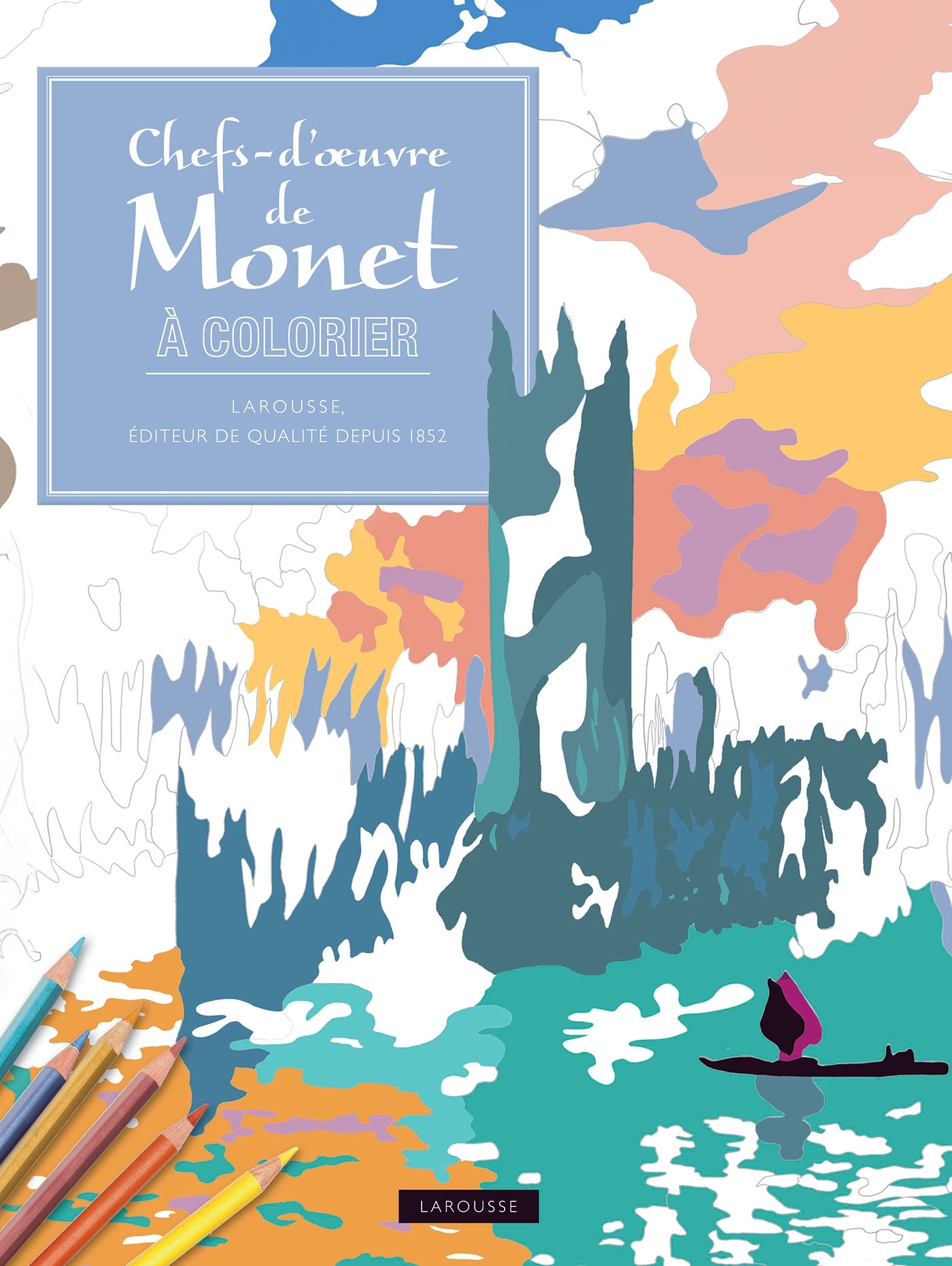 Monet Coloriages anti-stress