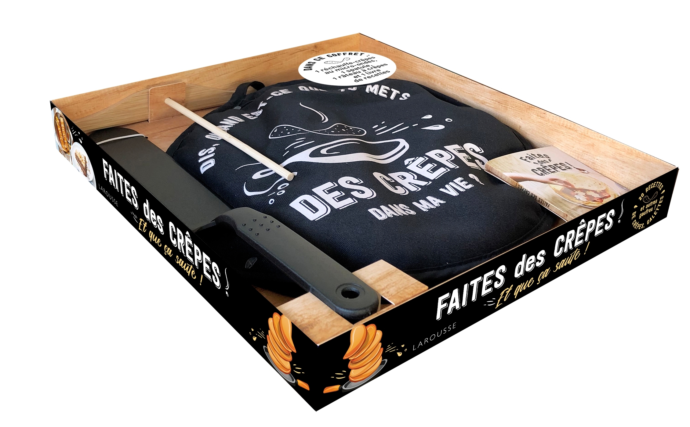 Dis, quand est-ce que tu mets des crêpes dans ma vie ?