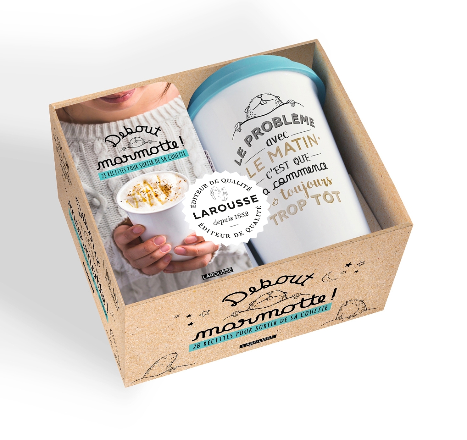 Mug Debout marmotte !