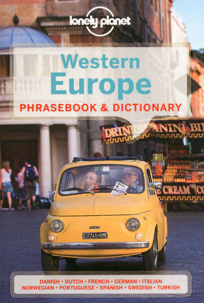 Western Europe Phrasebook 5ed -anglais-