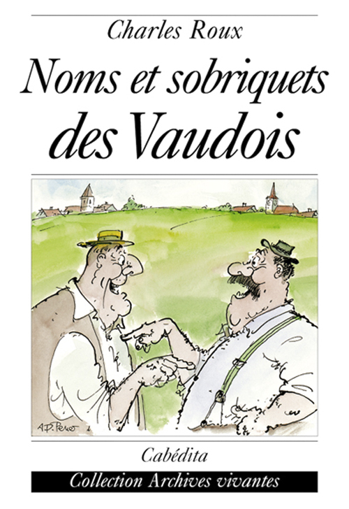 NOMS ET SOBRIQUETS DES VAUDOIS