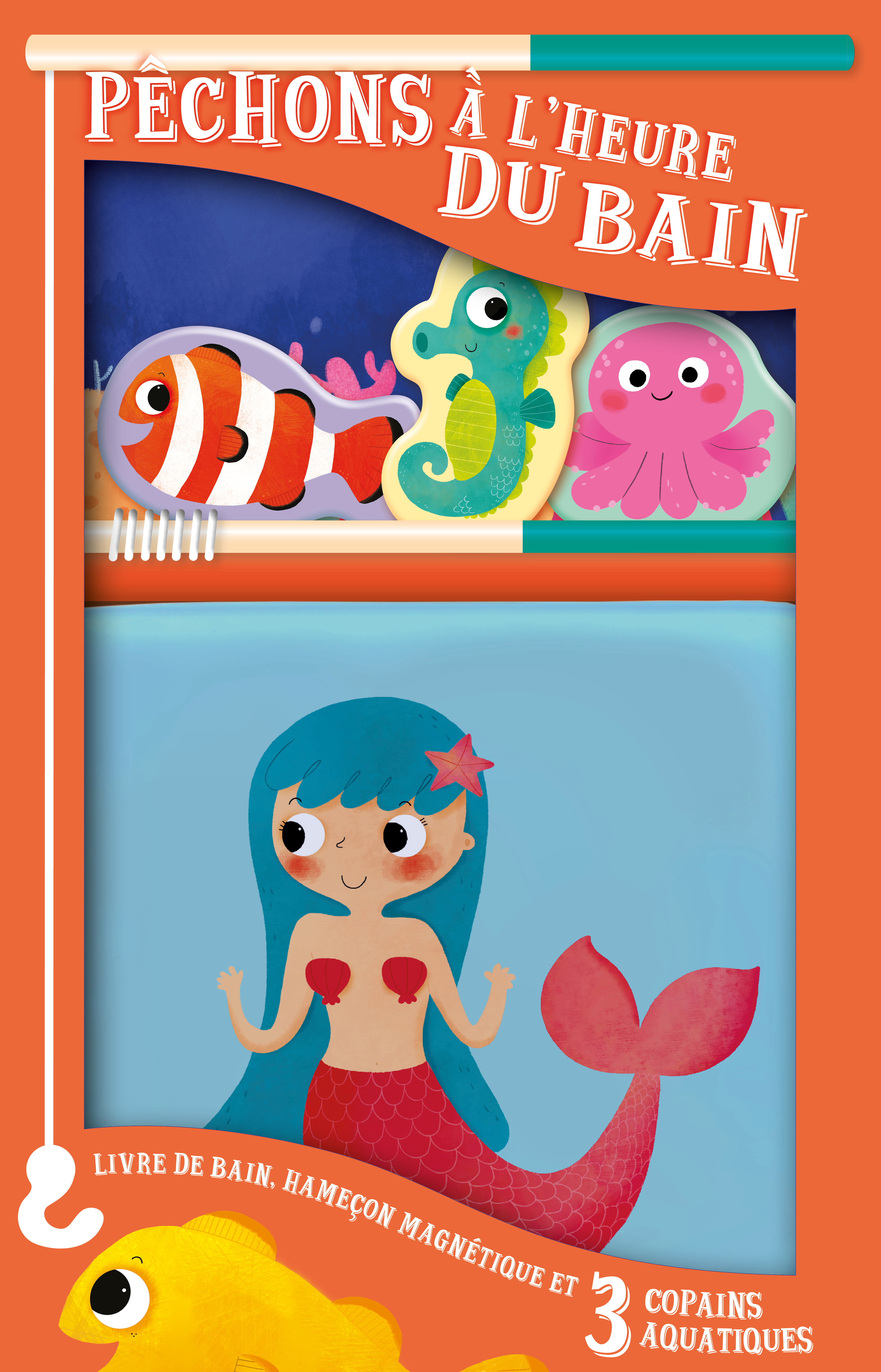 Pêchons à l'heure du bain la sirène