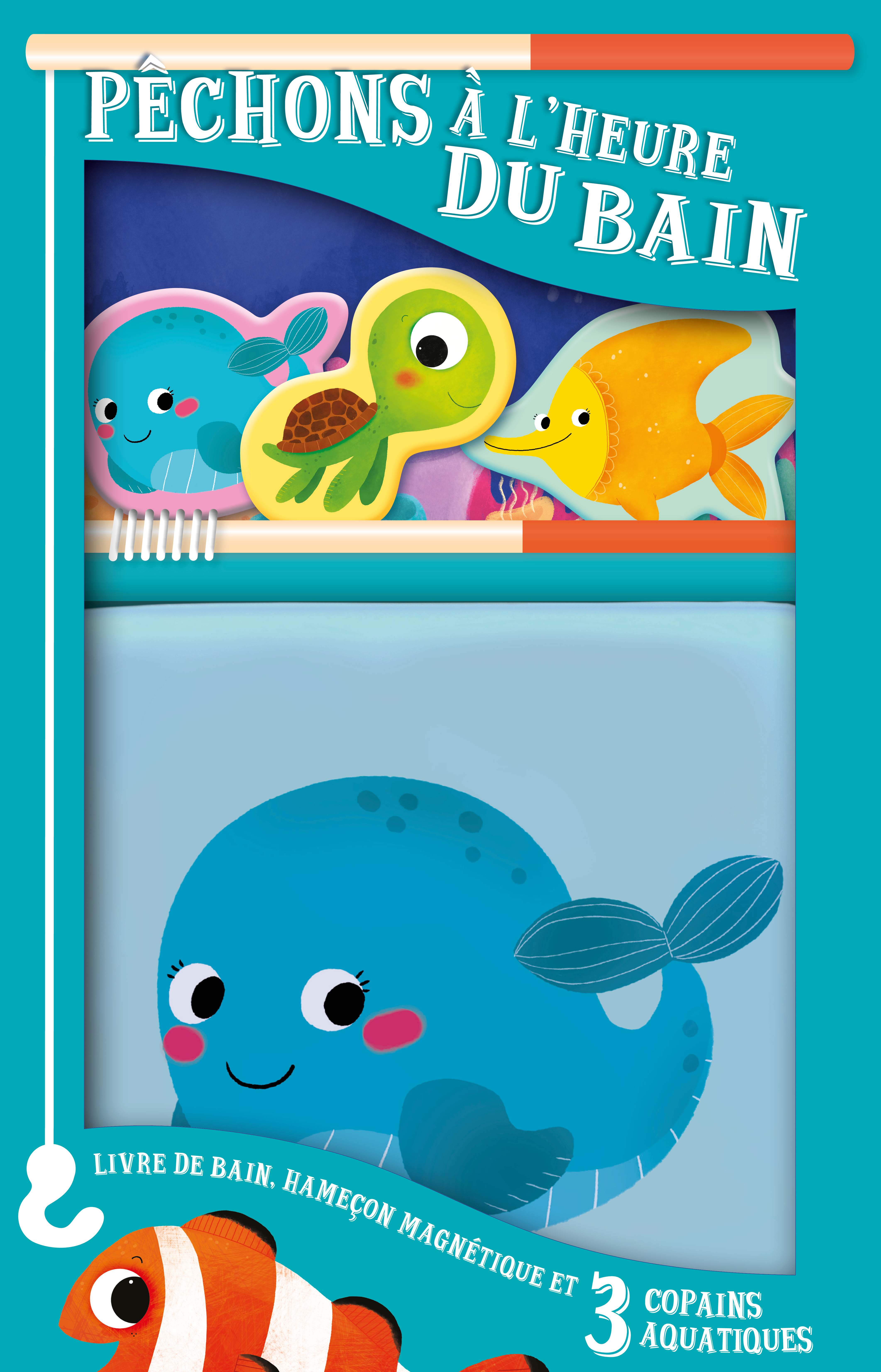 Pêchons à l'heure du bain la baleine