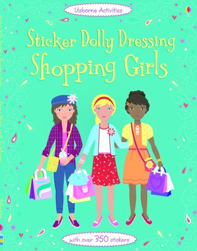 Shopping Girls Sticker Dolly Dressing
