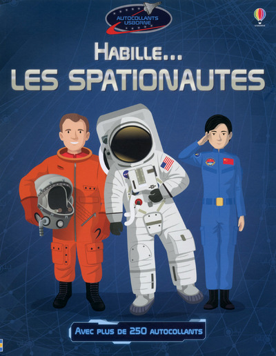 Habille... Les spationautes - Autocollants Usborne