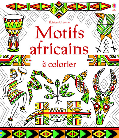 Motifs africains à colorier