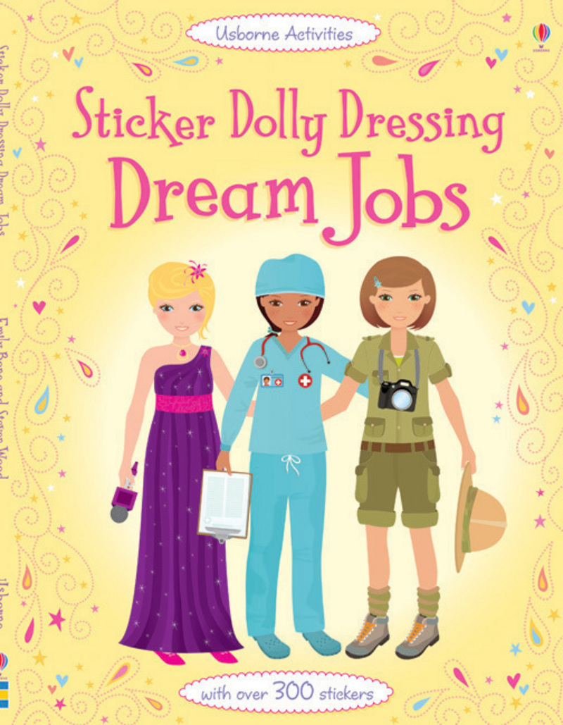 Sticker Dolly dressing - Dream jobs