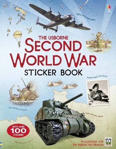 Second World War sticker book