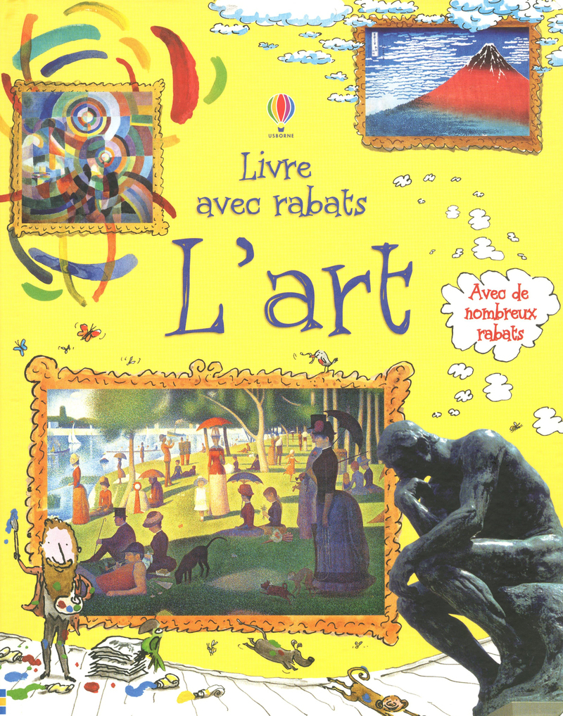 L'ART - LIVRE AVEC RABATS