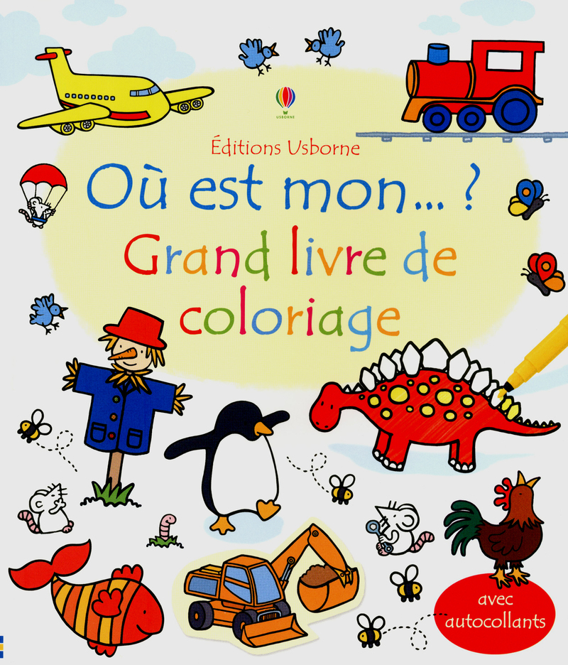 Ou est mon livre de coloriage? Grand livre de coloriage
