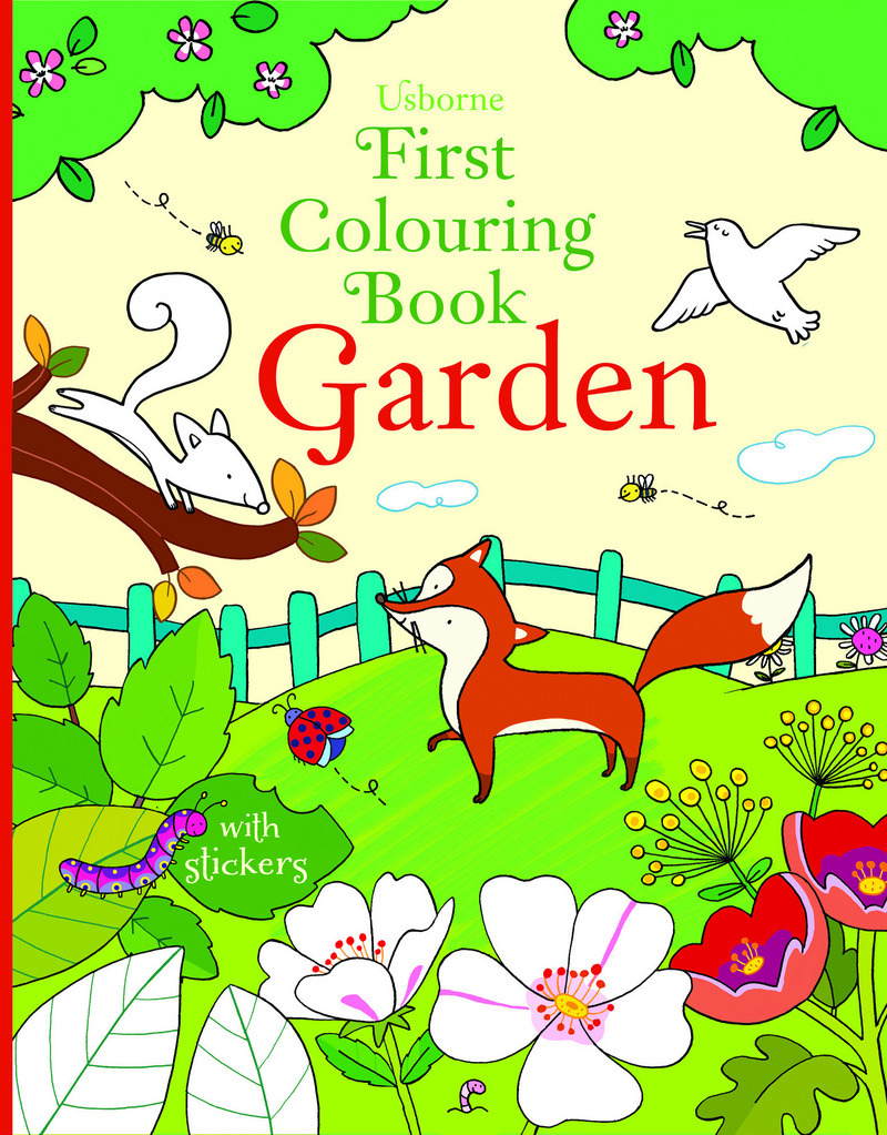First Colouring Book Garden