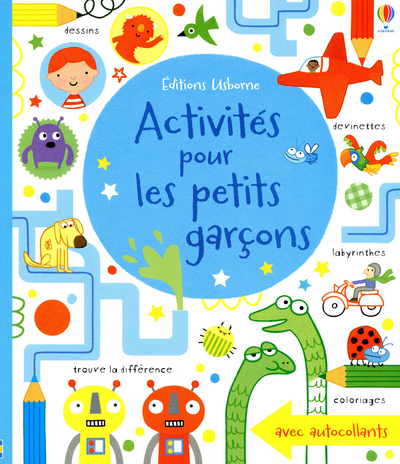 Activités pour les petits garçons - Activités Usborne