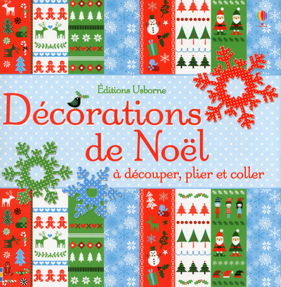 Décorations de Noël à découper, plier et coller