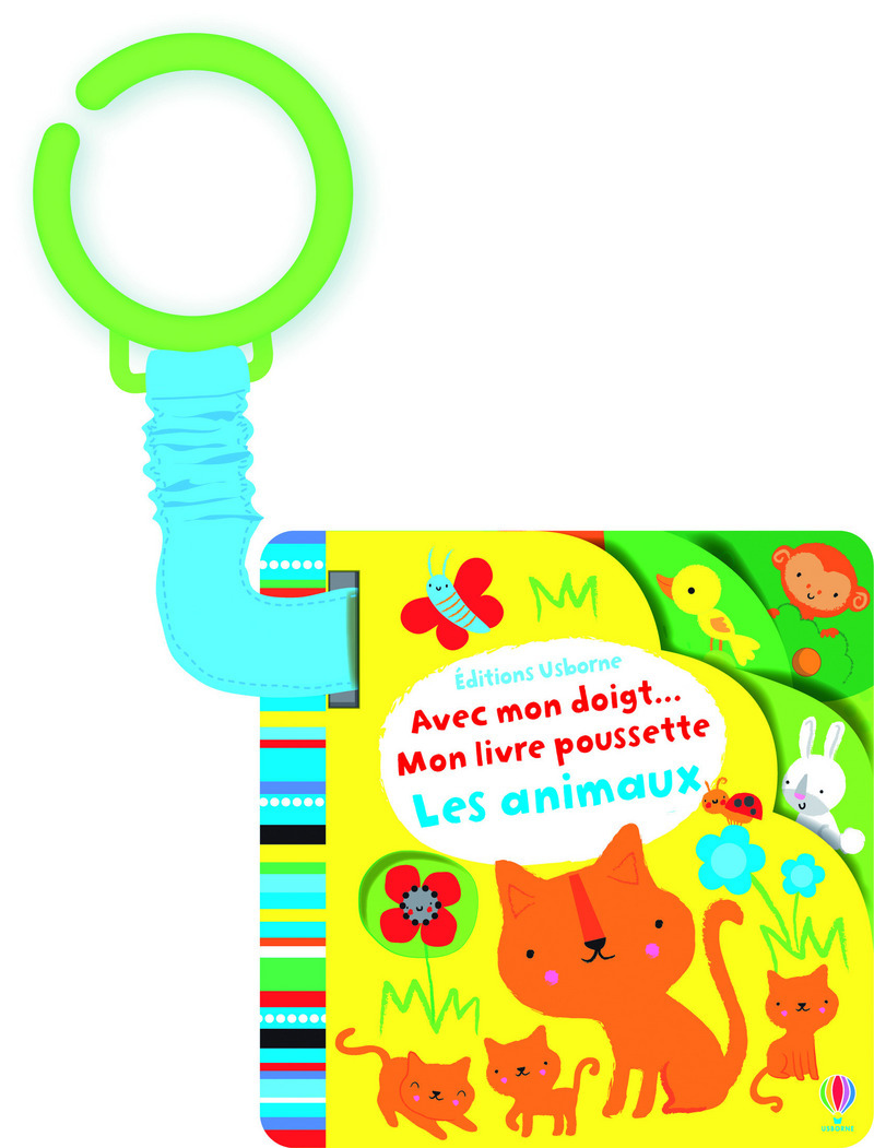 Avec mon doigt... Les animaux - Mon livre poussette