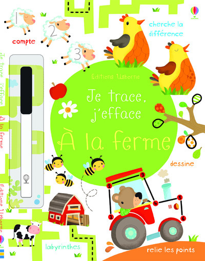 Je trace, j'efface - A la ferme