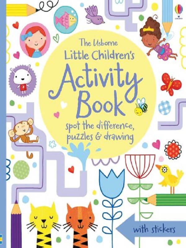 Little Children's Activity Book spot-the-difference, puzzles, drawings & other activities