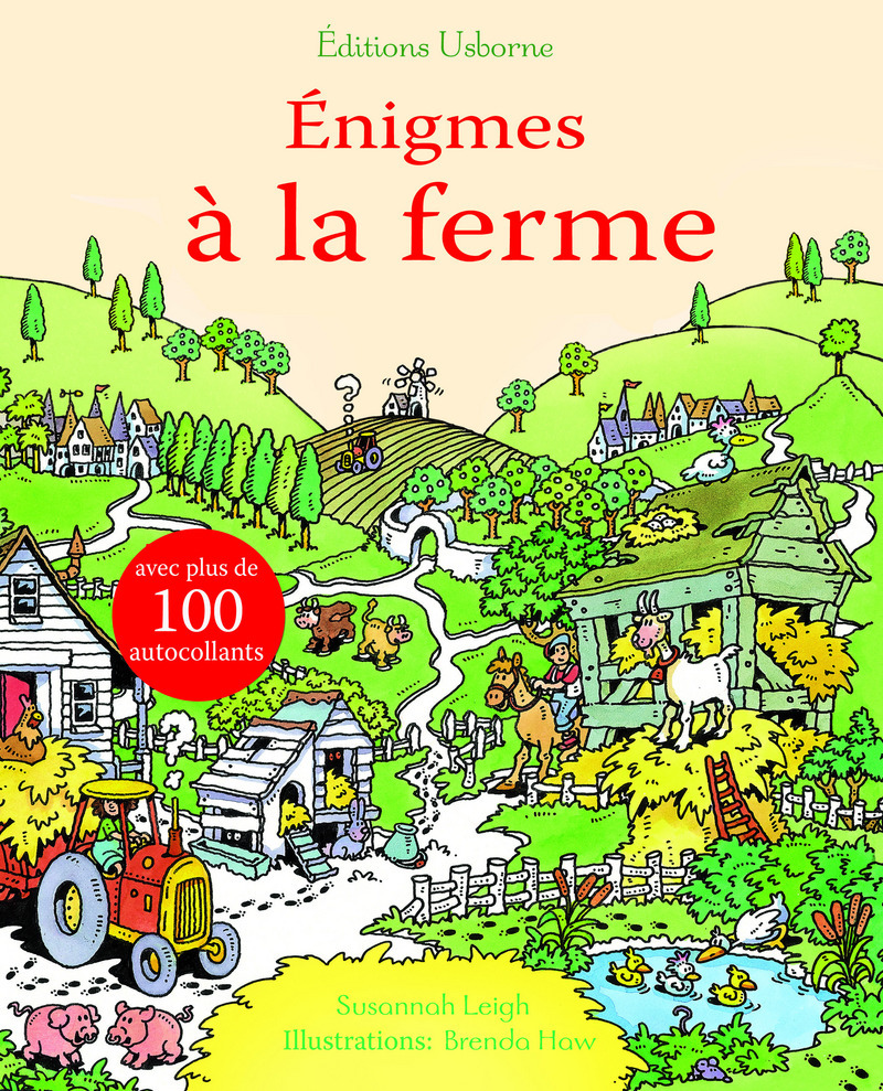 Enigmes à la ferme - Autocollants Usborne