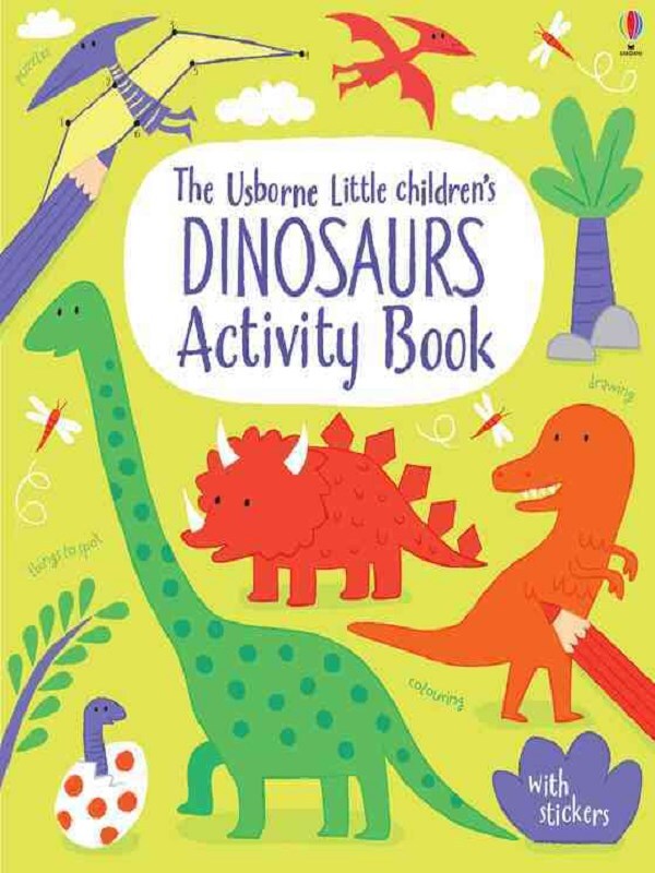 Little Children's Dinosaur Activity Book