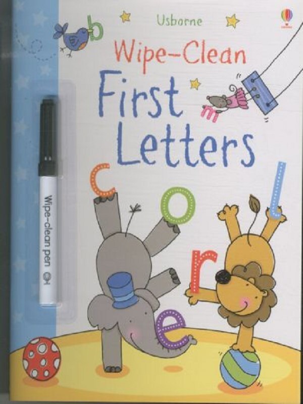 Wipe-clean First Letters