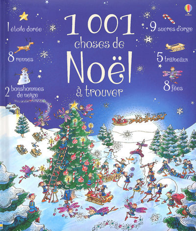 1001 CHOSES DE NOEL A TROUVER
