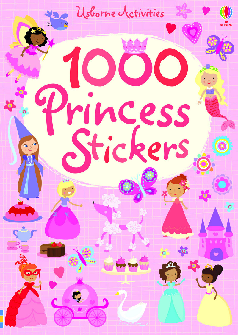 1000 princess sitckers