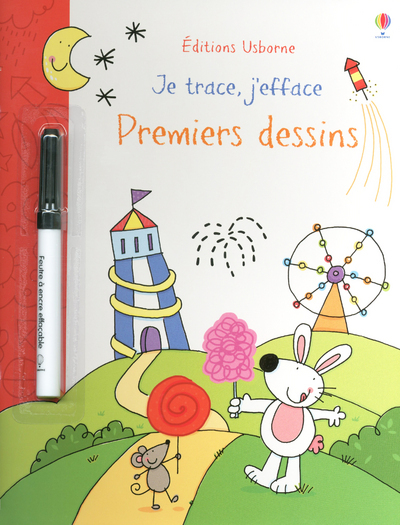 Je trace, j'efface - Premiers dessins