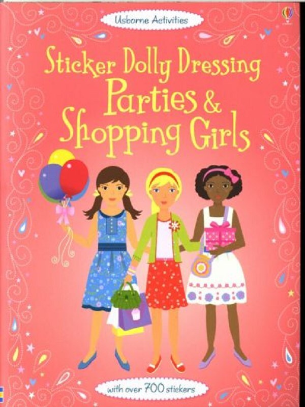 Sticker Dolly Dressing Parties & Shopping