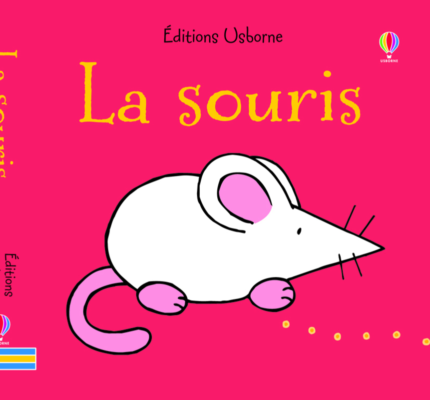 La souris - Livre tissu