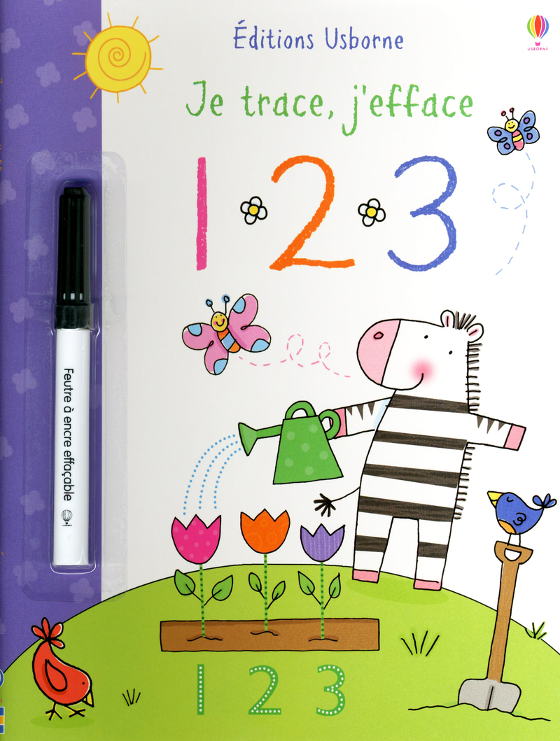 Je trace, j'efface - 1-2-3