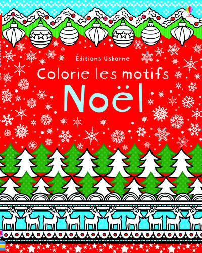 Colorie les motifs - Noël