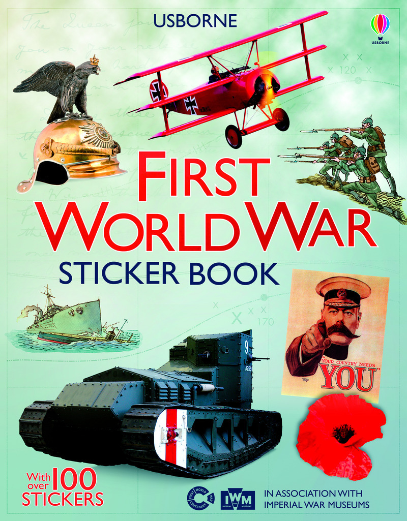 First World War sticker book
