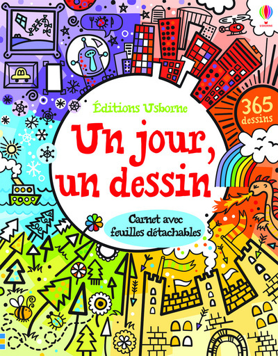 Un jour, un dessin - Carnet avec feuilles détachables