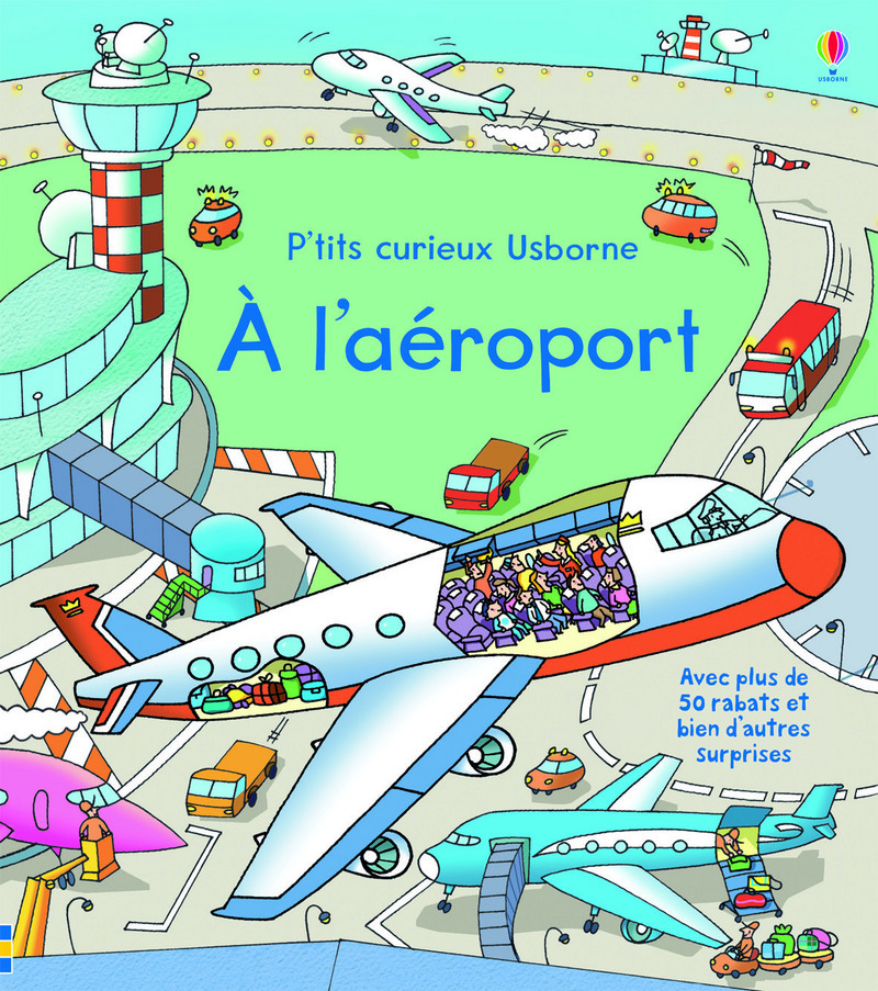 A l'aéroport - P'tits curieux Usborne