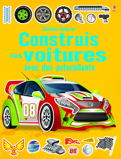 Construis tes voitures avec des autocollants