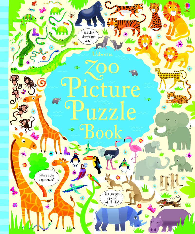 Zoo Picture Puzzle Book