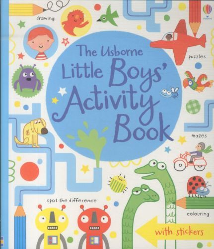Little boys activity book