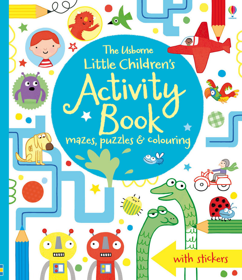Little Children's Activity Book - mazes, puzzles, colouring & other activities